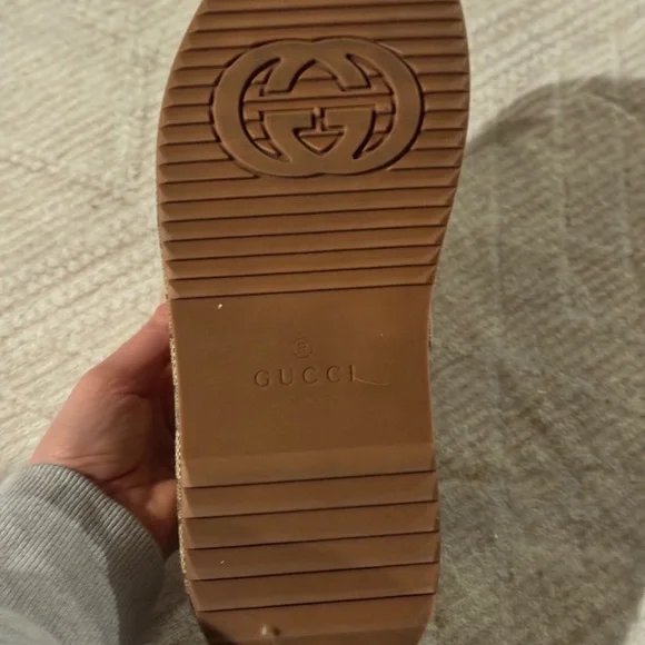 BNWB Canvas Women's platform slide sandal - Picture 8 of 11